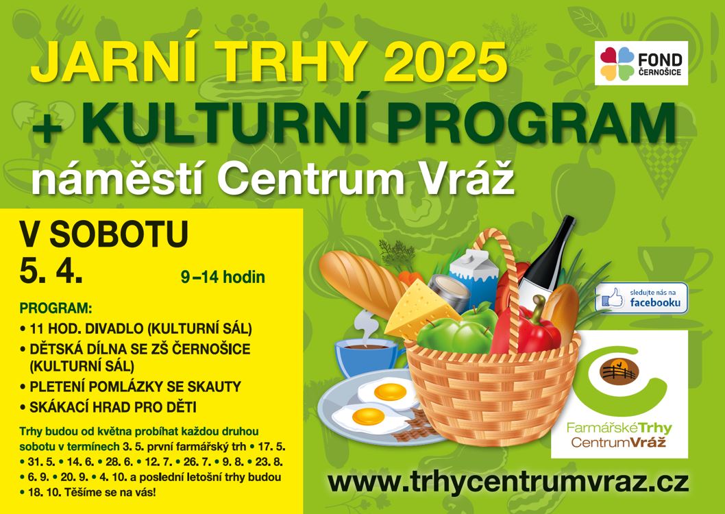 JARNÍ (VELIKONOČNÍ) TRH 05.04.2025